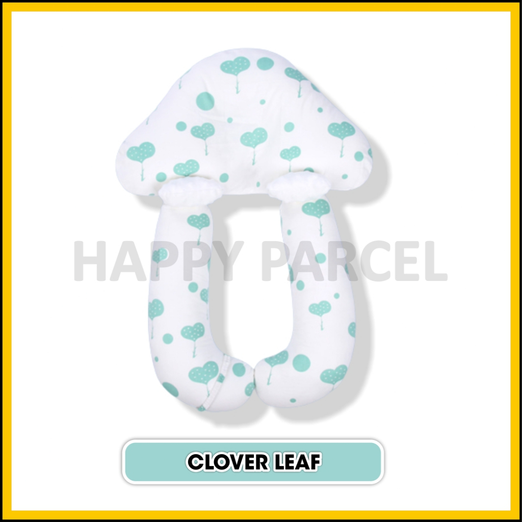 Safe Cabin Designed Baby Pillow Bolster Anti Flat Head Baby Pillow Set