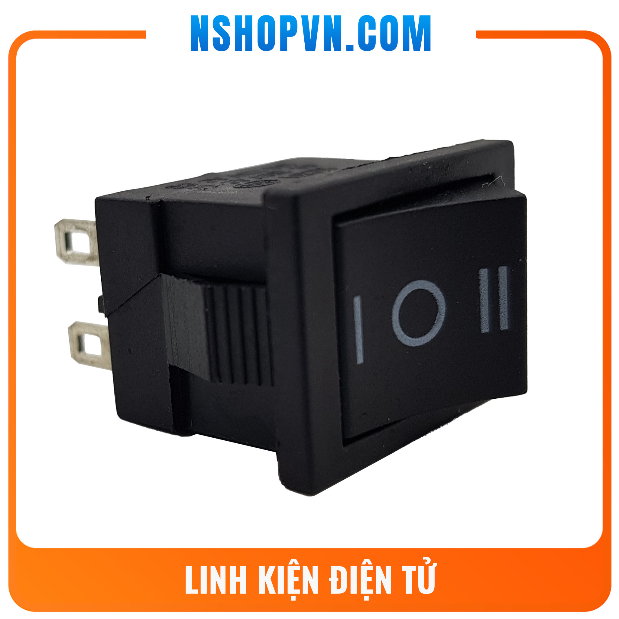 Công tắc 6 chân 3 trạng thái KCD1-203