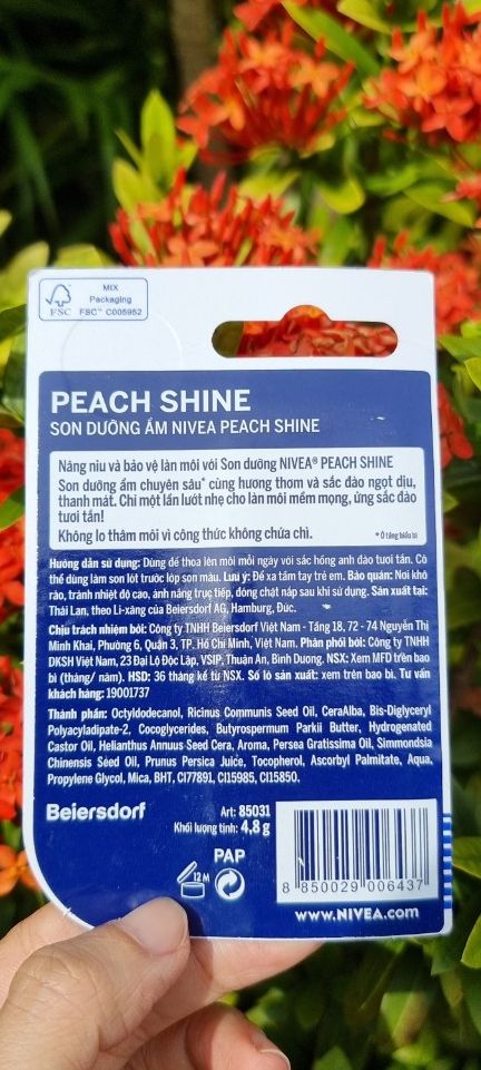 SON DƯỠNG MÔI NIVEA