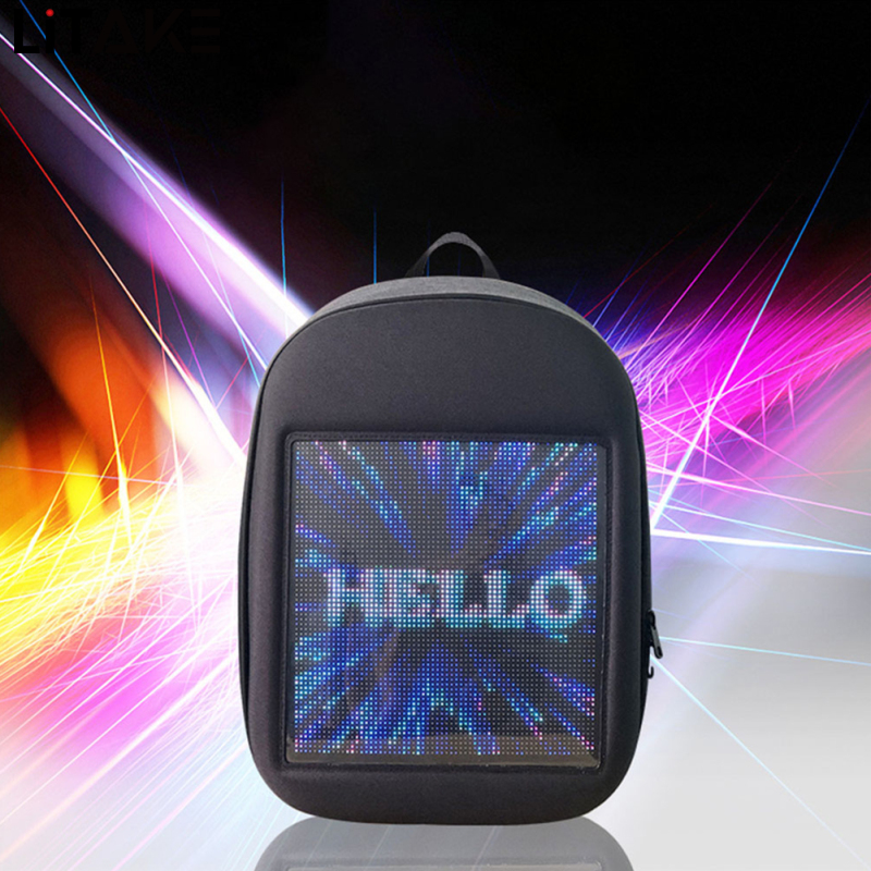 🔥LITAKE - IN STOCK🔥(With video) advertising Board LED display board compatible Bluetooth resolution 72 eye-catching to advertising (official authentic)