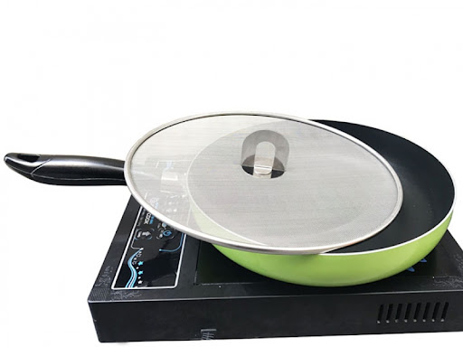 Combo 2 nắp vung chống văng dầu mỡ - D012