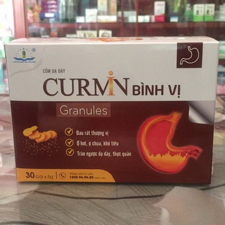 Cốm Dạ Dày Curmin Bình Vị Granules (H/30g)