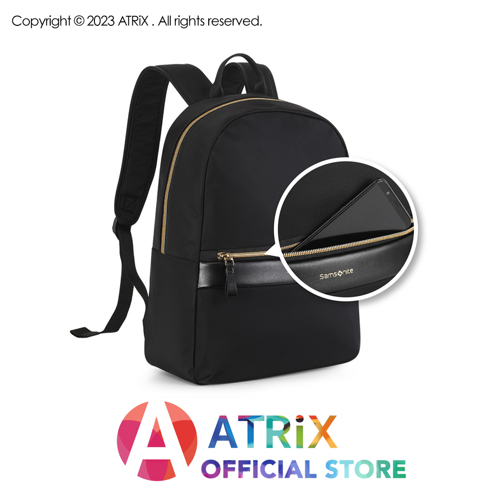 Samsonite Teresina 15inch Unisex Backpack (Black) | Lazada Singapore