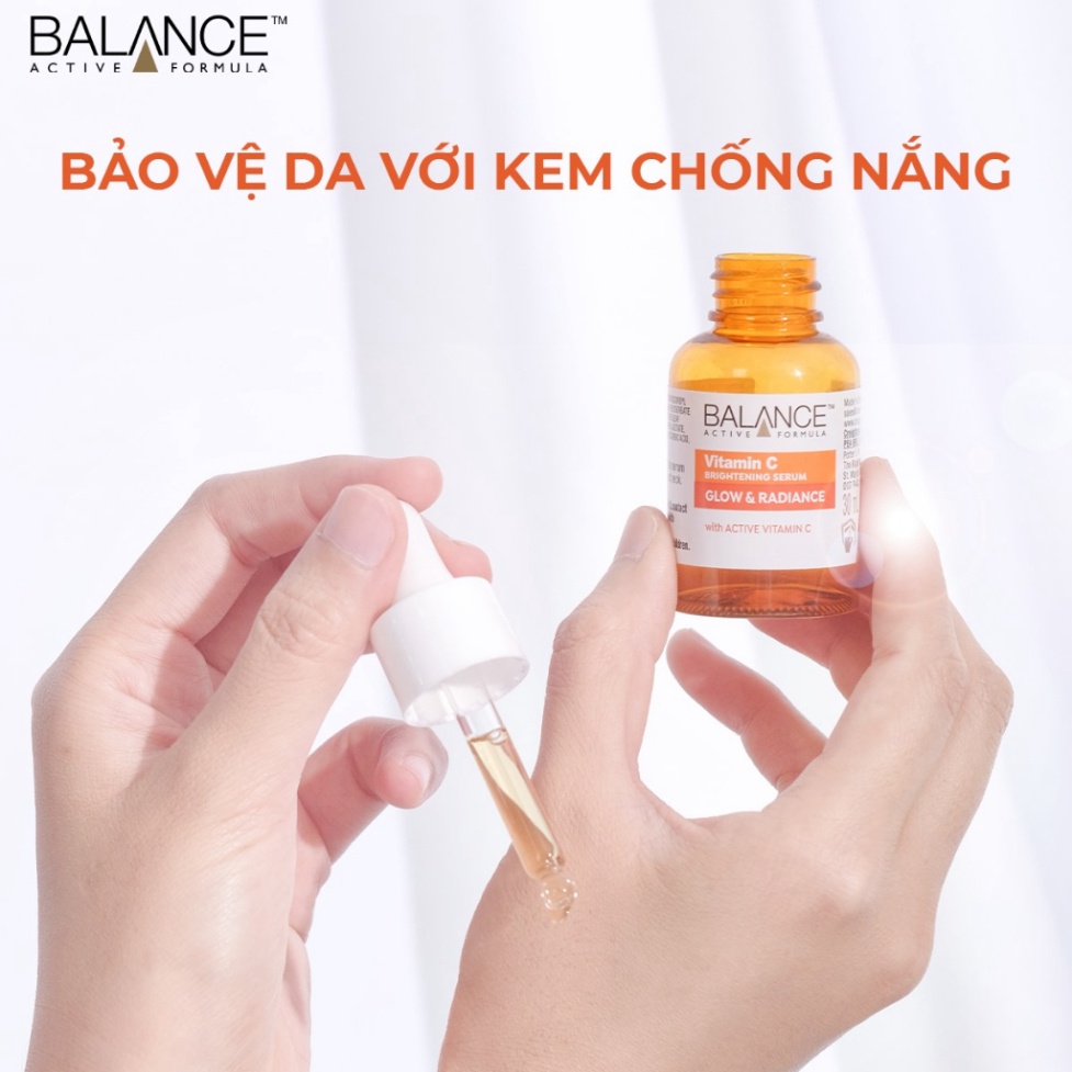 Serum Sáng Da, Mờ Thâm Balance Active Formula Vitamin C Brightening 30ml