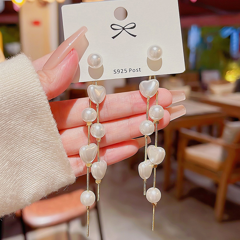 1Pair%20Simulation%20Pearl%20Long%20Earrings%20Love%20Heart%20Tassel%20Wedding%20Stud%20Earrings%20For%20Women%20Girl%20Fashion%20Korean%20Party%20Wedding%20Jewelry%20Gift%20-%20Image%208