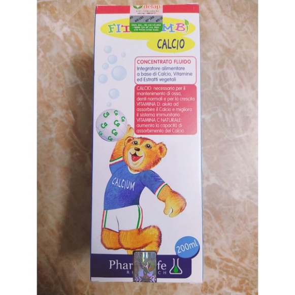 Fitobimbi calcio bổ sung calci cho bé