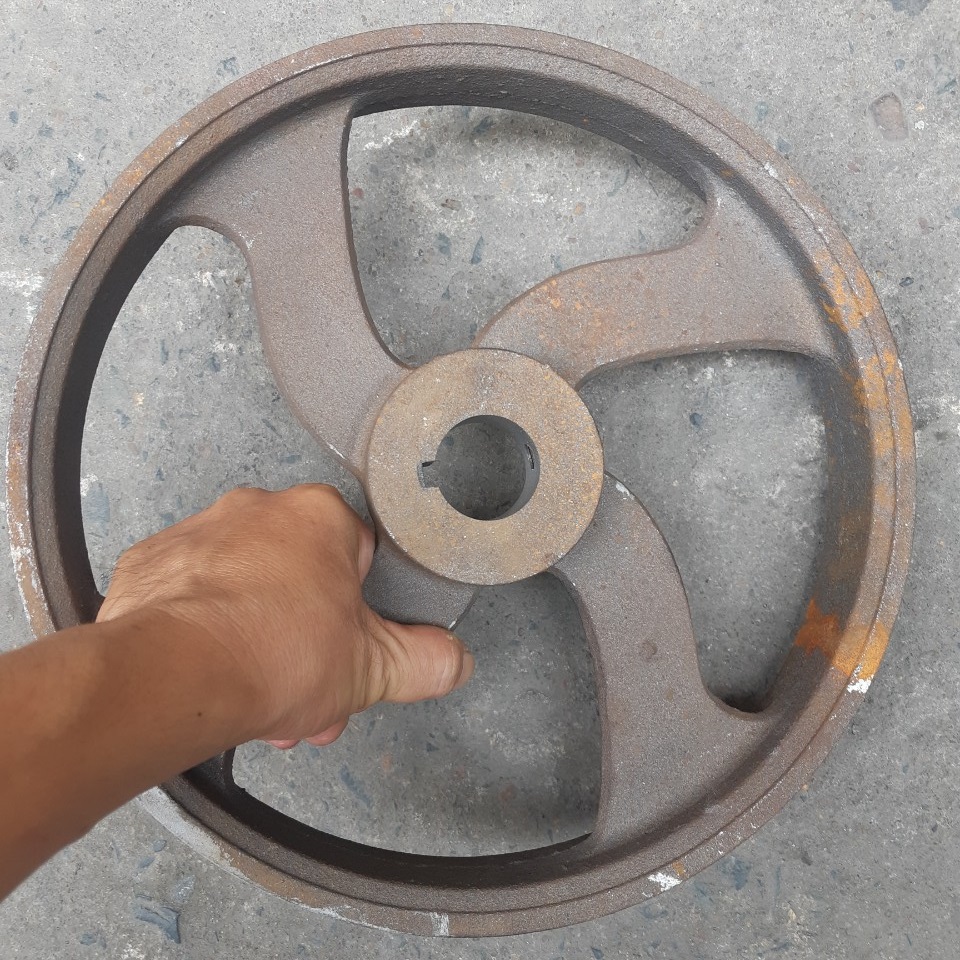 Puly 25 phân cốt 20mm 2 rãnh b