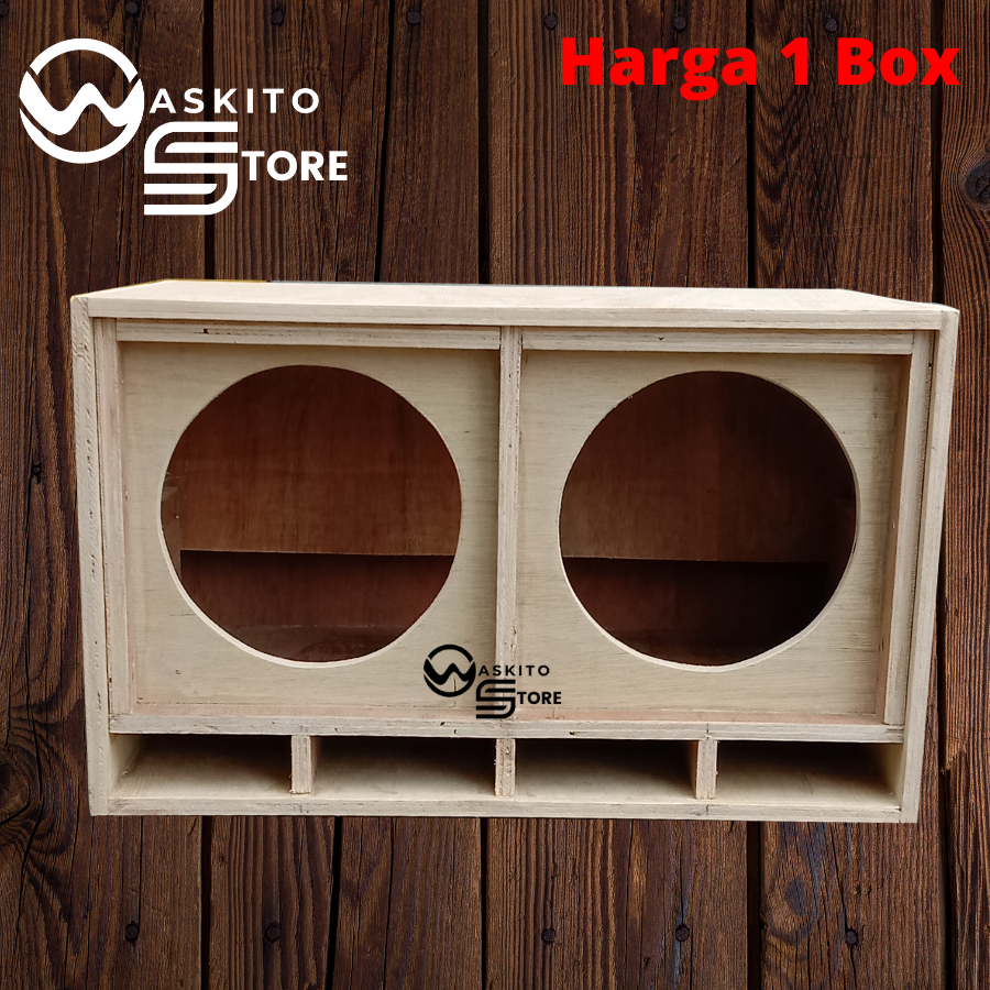 Box Speaker Miniscoop 8 Inch Double 