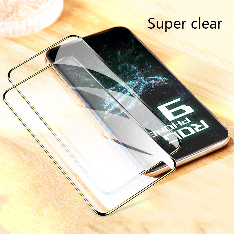 【Ready Stock】Sroof Tempered Glass Film For Asus ROG Phone 9 Pro High-Definition Full Screen Protector Anti-Scratch