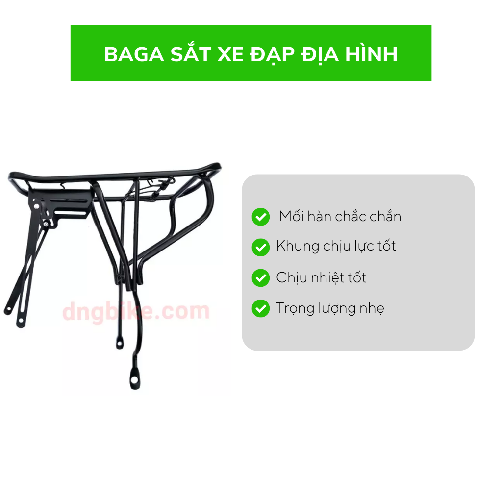 Baga sắt xe đạp địa hình