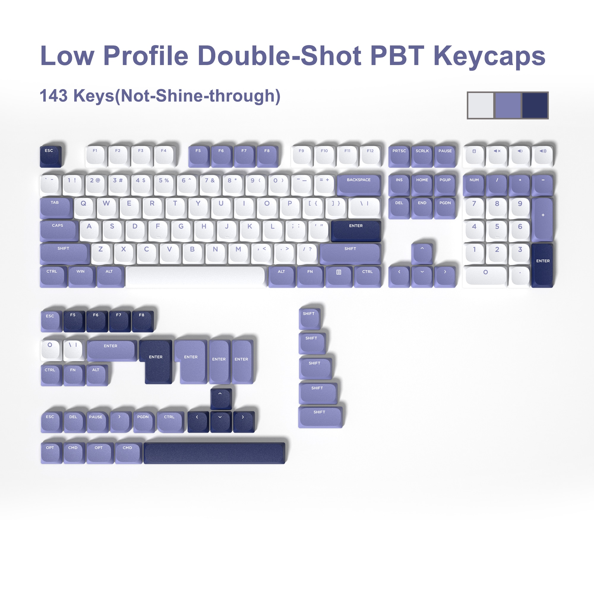 137 key low profile keycap sky blue pbt keycaps for cherry gateron mx gaming mechanical keyboard with work us and uk layout
