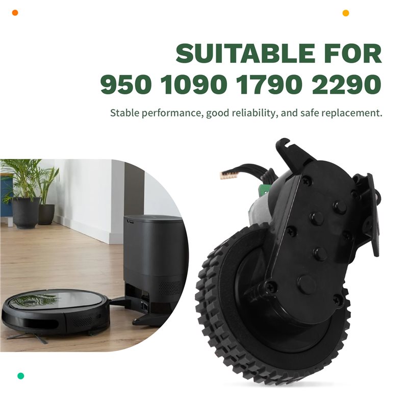 Electronically Controlled Replacement Traveling Wheel for Cecotec Conga 950 1090 1790 2290 Drive Systems.
