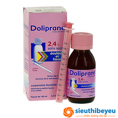Siro hạ sốt pháp 100ml