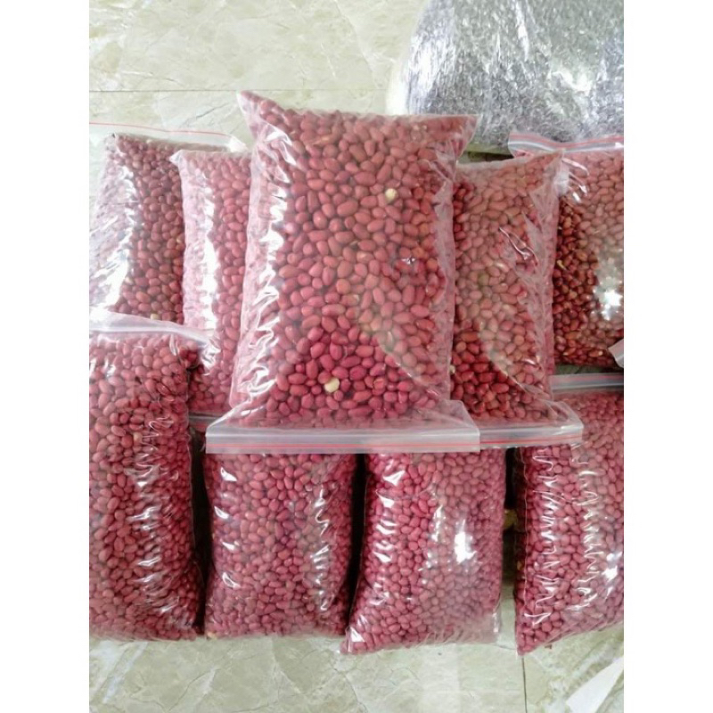 2kg Lạc đỏ quê bóc vỏ củ nhỏ