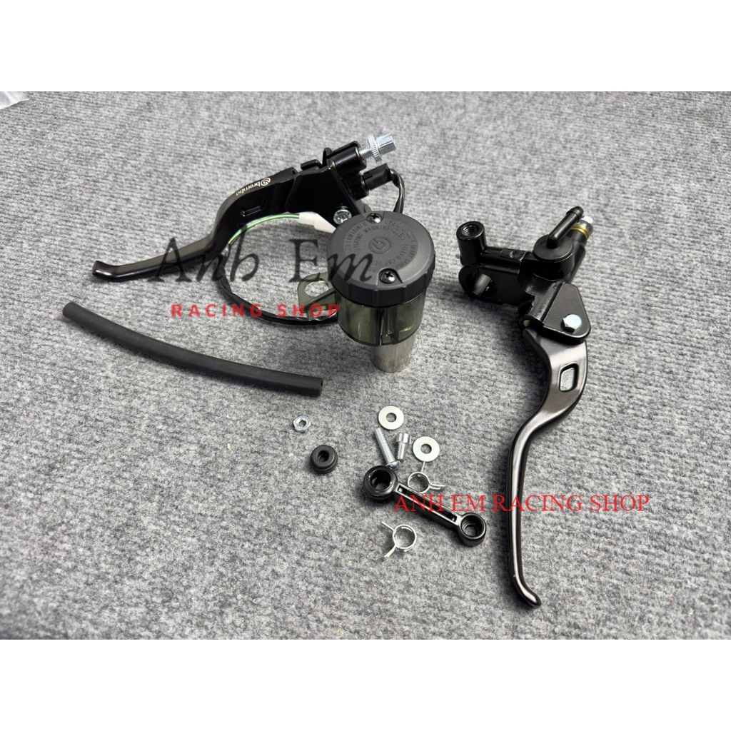 Tay thắng bình dầu rời kèm tay côn gắn cho xe yamaha lc150/lc135 winner winner x sonic satria