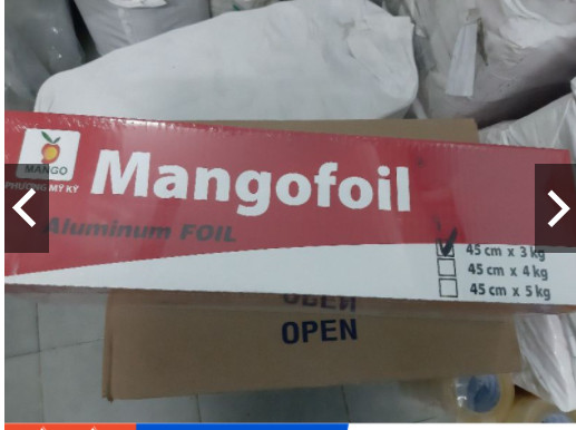 màng nhôm lá mỏng 5kg-45cm