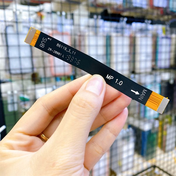 Dây nguồn liên kết main cụm sạc Samsung A20s SM-A207, cáp nối main sạc, flex cable sub main Samsung A20s SM-A207, bảo hà