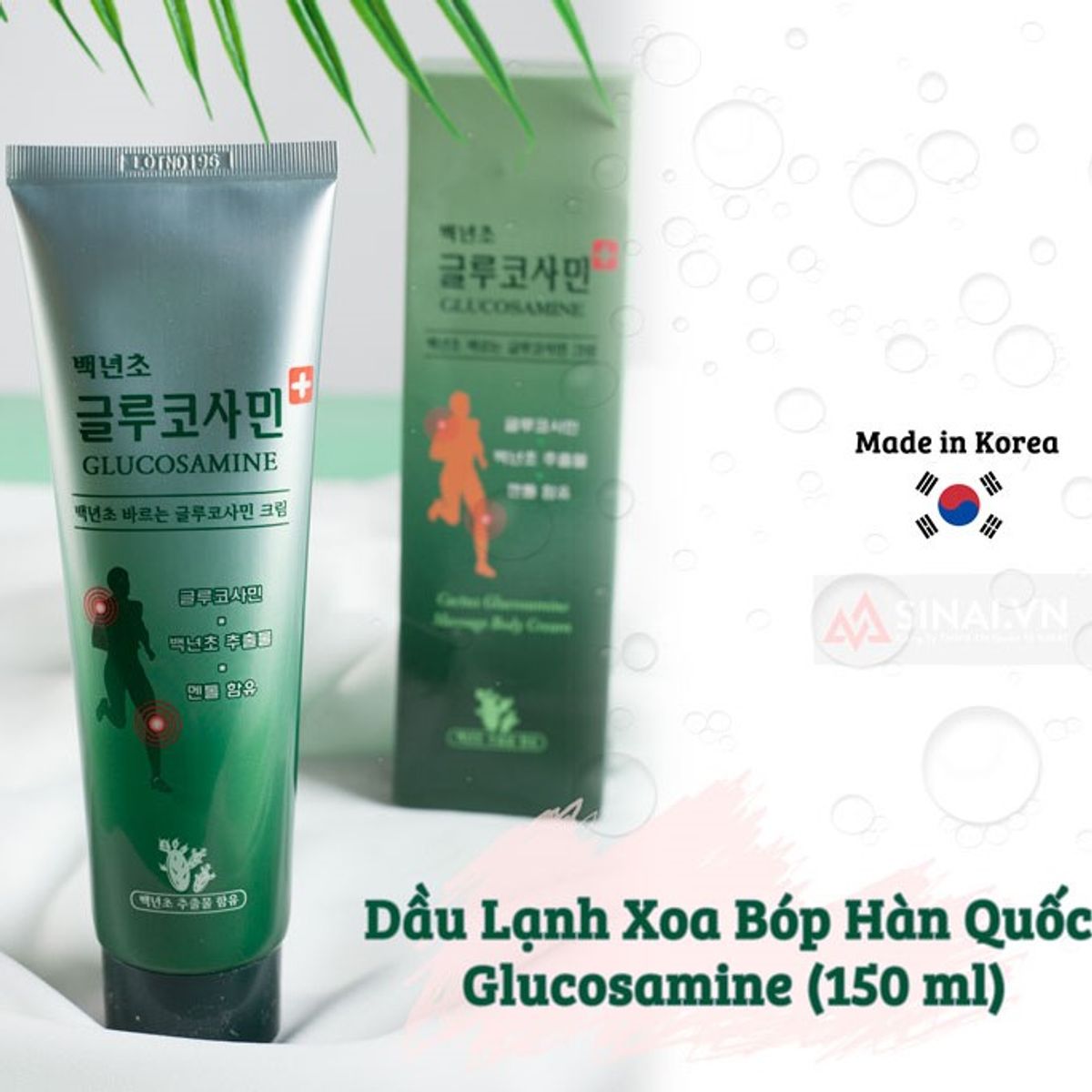 [Date 10/2025] Dầu Lạnh Xoa Bóp Hàn Quốc 150ML - Glucosamine
