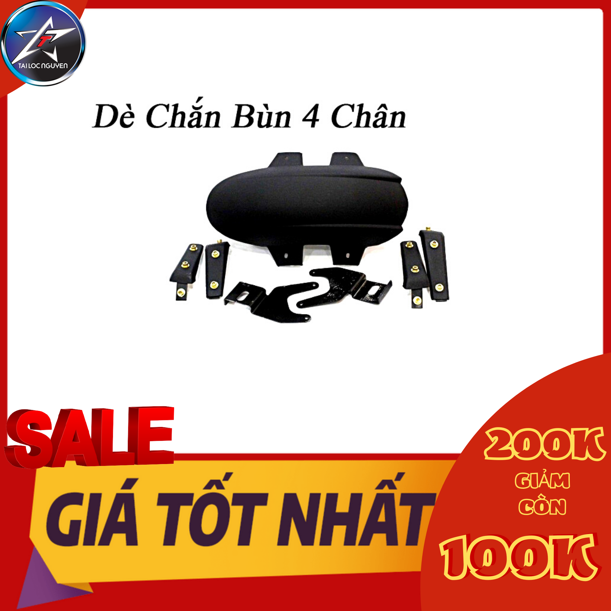 [HCM] [SALE] CHẮN BÙN 4 CHÂN RỜI GẮN EXCITER 150