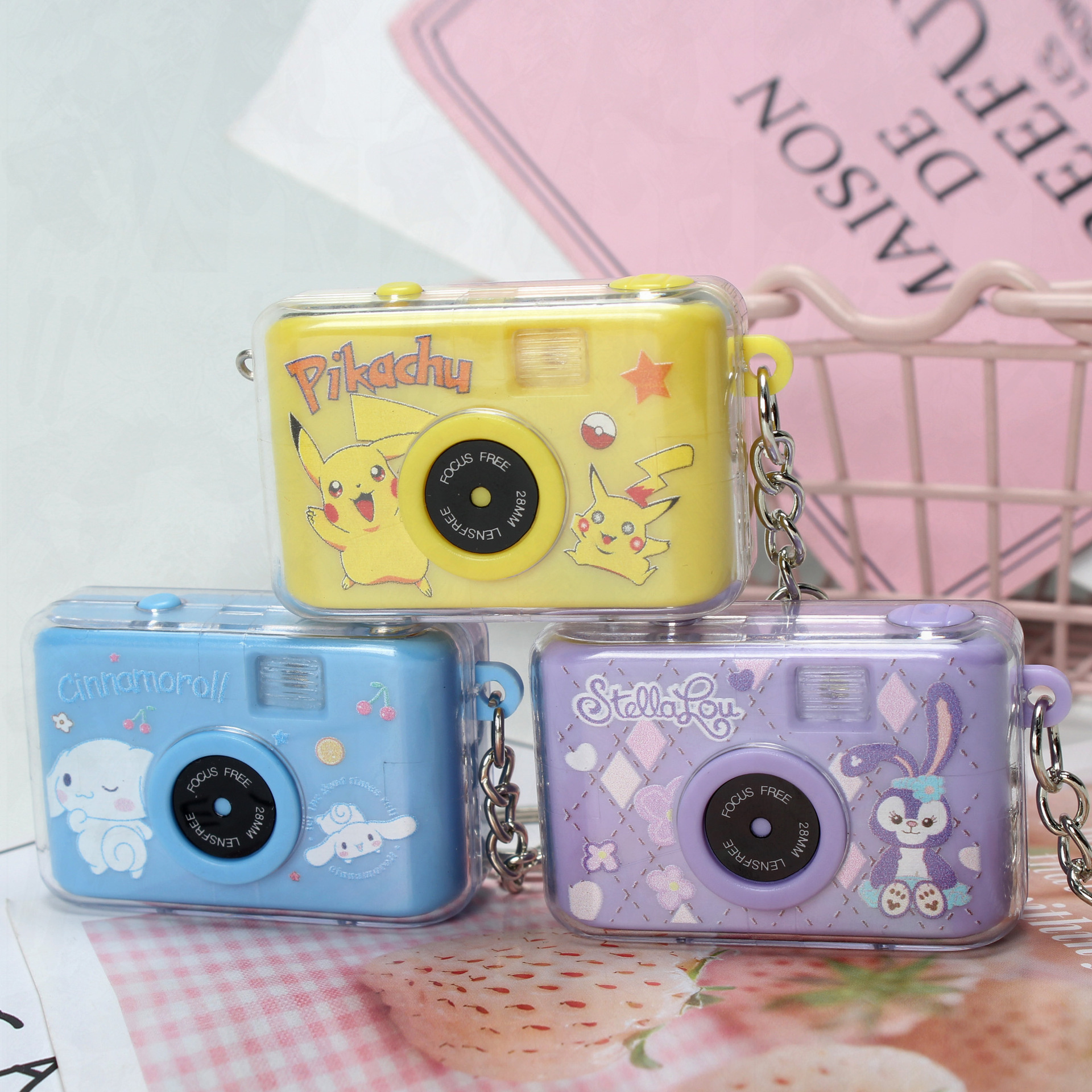 Glowing%20Cartoon%20Sanrio%20Melody%20Camera%20Keychain%20Kuromi%20Cinnamoroll%20Mini%20Camera%20Pendant%20Cute%20Bag%20Accessories%20Diy%20Girl%20-%20Image%207
