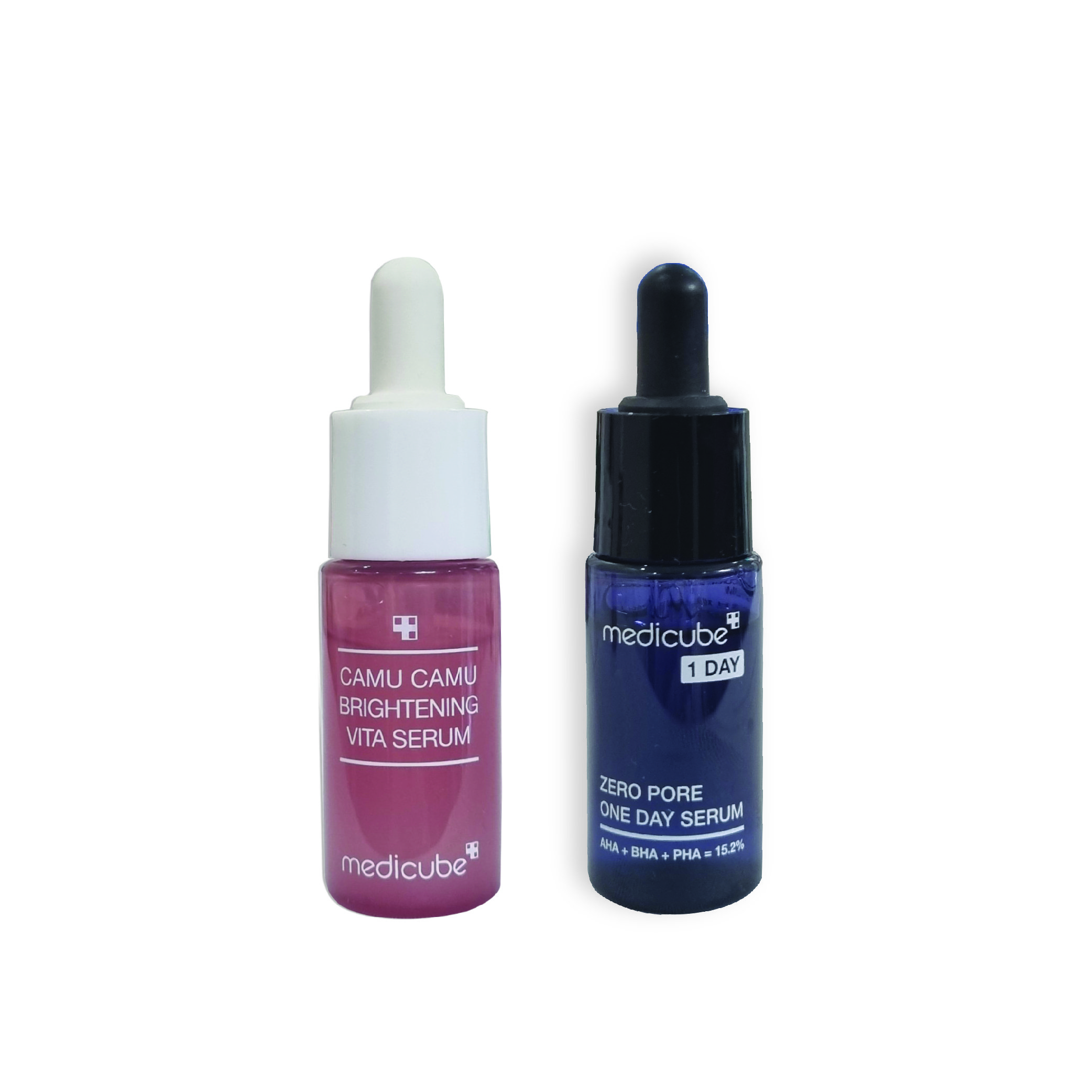 Set dưỡng da Mini Brightening & Pore Care Serum Kit (camu camu + one day serum)