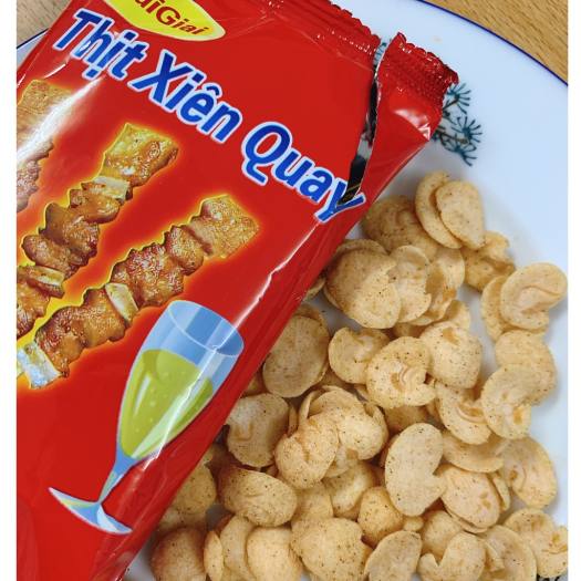Combo 10 Gói Snack Thịt Xiên Quay