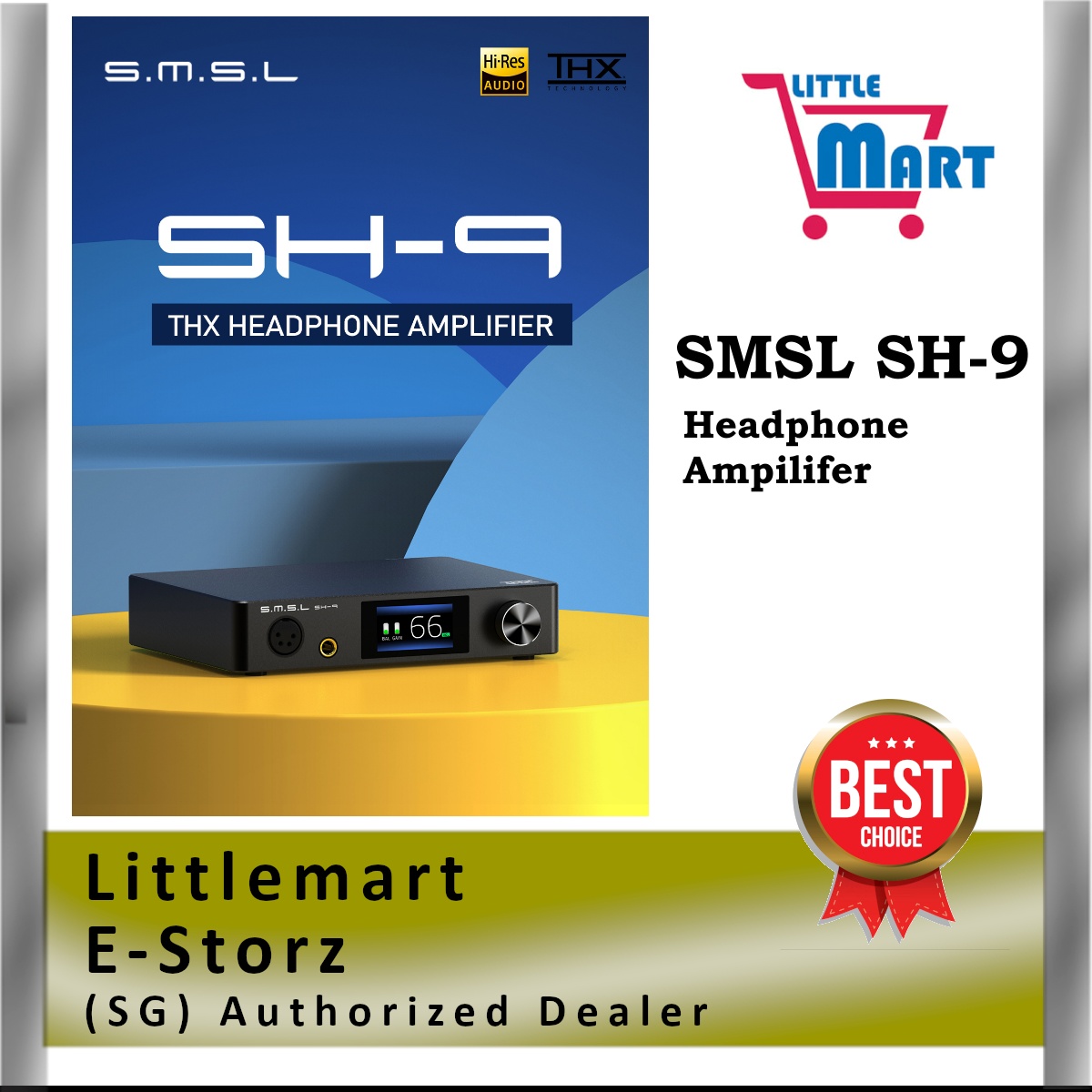 SG) SMSL SH-9 THX AAA Headphone Amplifier (SH9 SU9 SU-9) Lazada