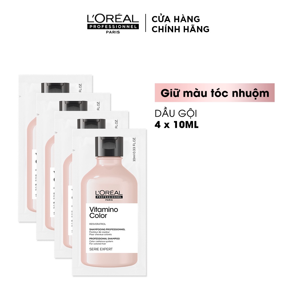 Hấp dầu giữ màu tóc nhuộm Vitamino Color 15ml