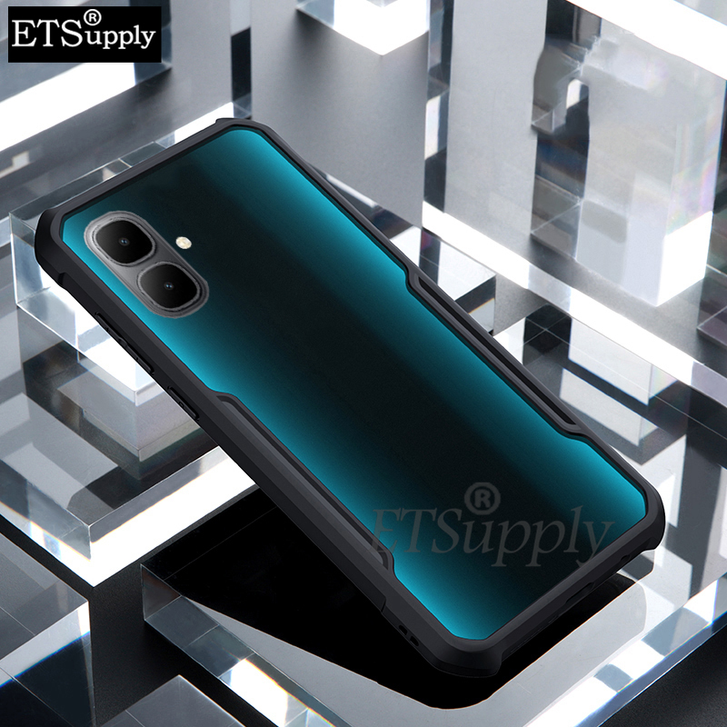 Phone%20case%20infinix%20Smart%2010Plus%20Transparent%20Clear%20Air%20Protector%20Soft%20Frame%20Hard%20Shockproof%20Armor%20Back%20Cover%20infinix%20Smart%2010+%20Case%20-%20Image%203