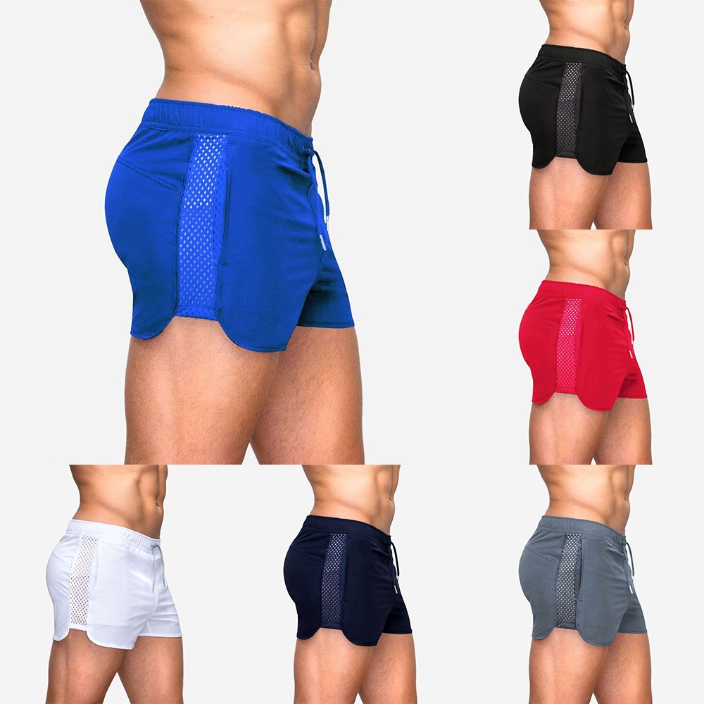 【YOUWORTH】 Quick-drying Shorts Shorts Athletic Men Men\'s Mesh Shorts Quick-drying