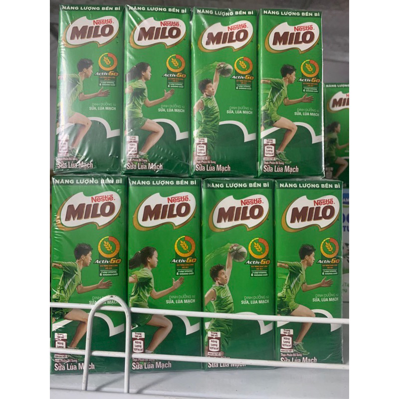 Combo 2lốc sữa milo 180ml