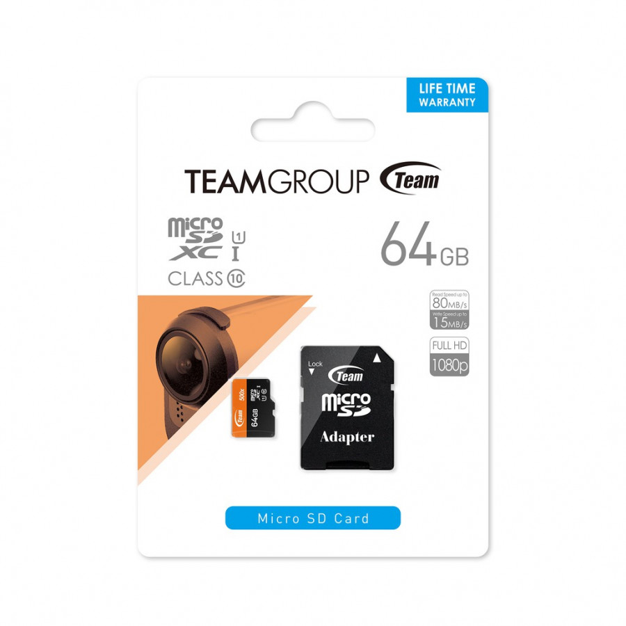 Thẻ nhớ microSDHC Team 64GB