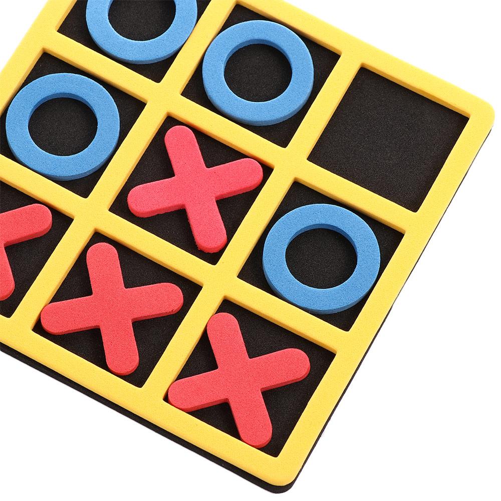 AIVRIEL 1set Game Board Leisure XO Chess Puzzle Game Developing Intelligent Educational Toys