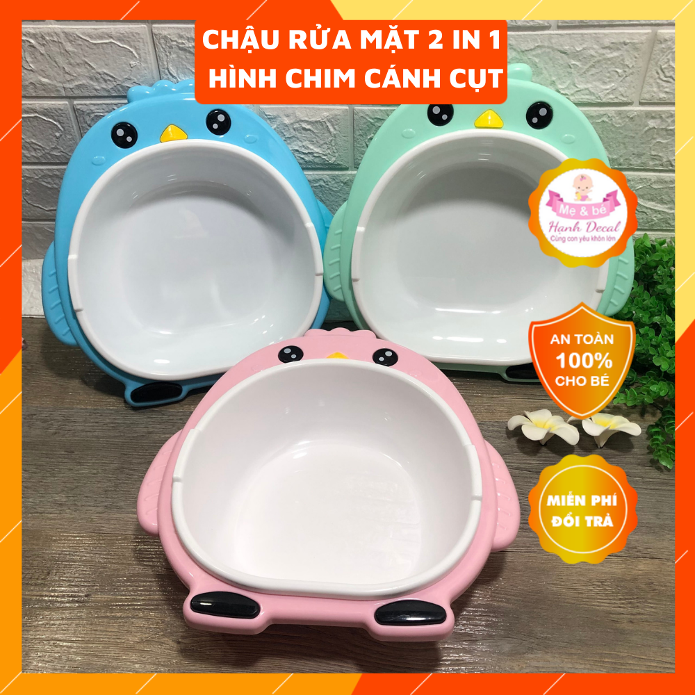 Chậu rửa mặt hình chim cánh cụt
