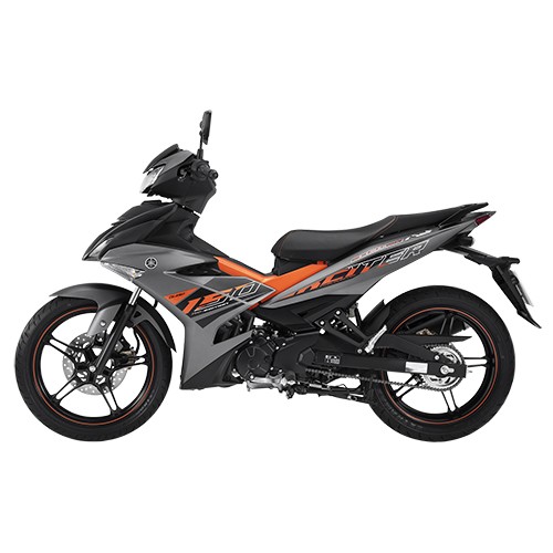 Tem lụa xe exciter rc 2021 150 xám cam đen giống zin