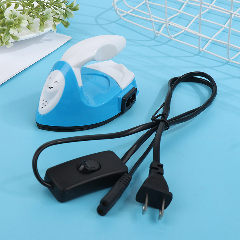 New arrival mini craft iron electric iron portable handy heat press diy small iron for ironing clothes laundry appliances eu us plug