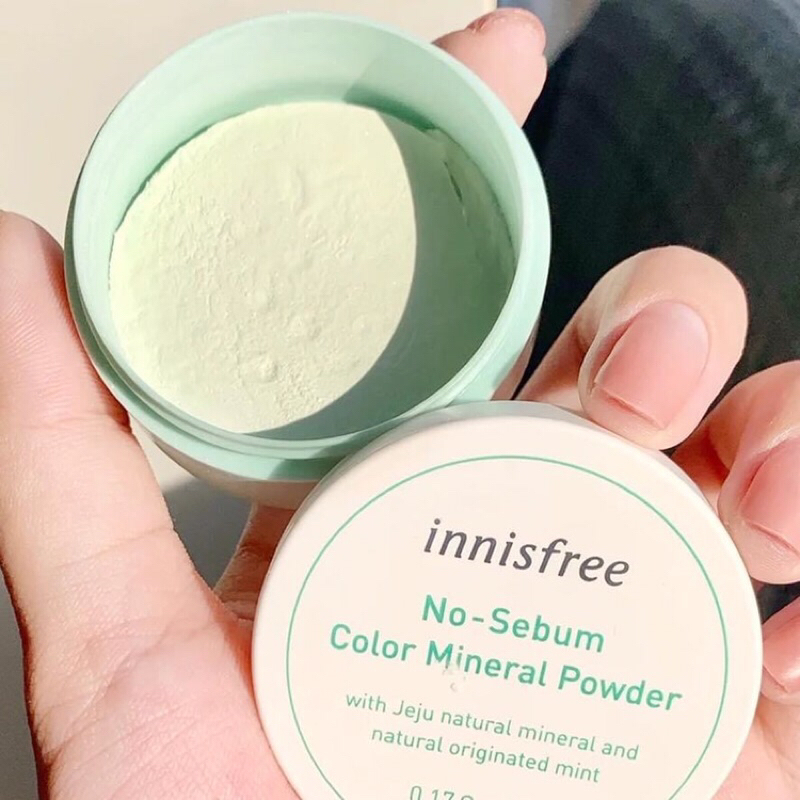 PHẤN PHỦ BỘT INNISFREE NO-SEBUM MINERAL COLOR POWER
