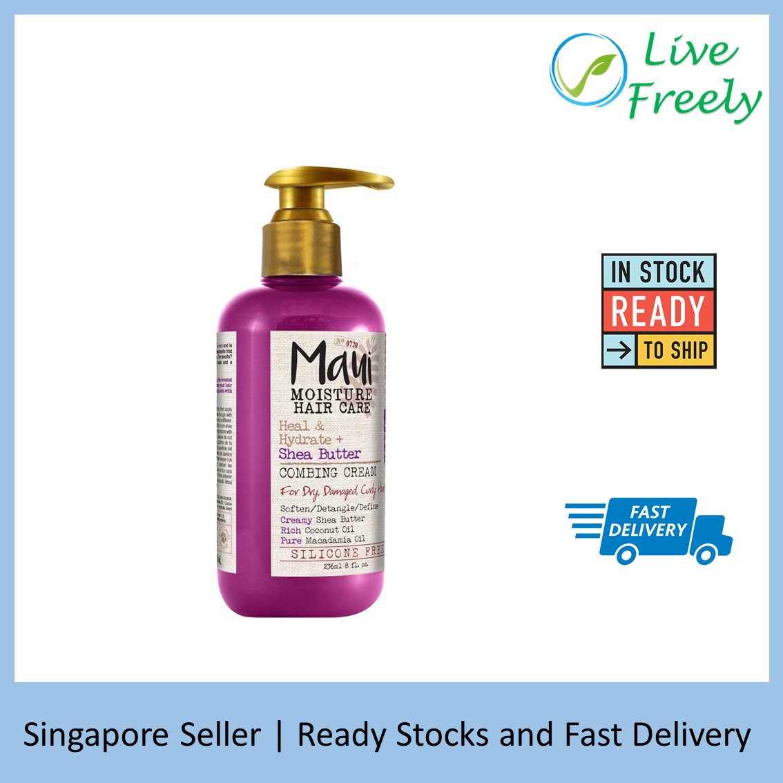 maui moisture heal and hydrate combing cream