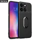 For ZTE Blade A35 A55 Phone Case Soft Silicone Metal Ring Kickstand Bracket 360 Degree Rotation Car Holder for ZTE Blade A55 A35 Cover Casing HP. 