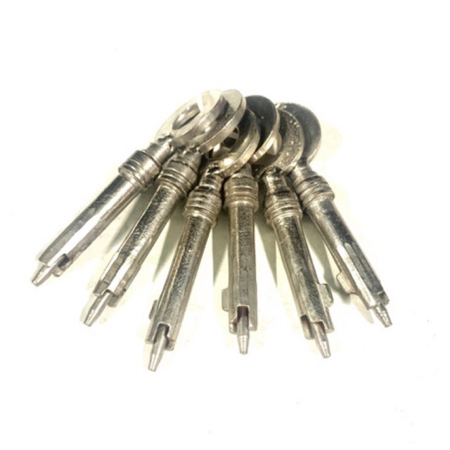 Bộ 6 cây chìa khoá két sắt Bauche