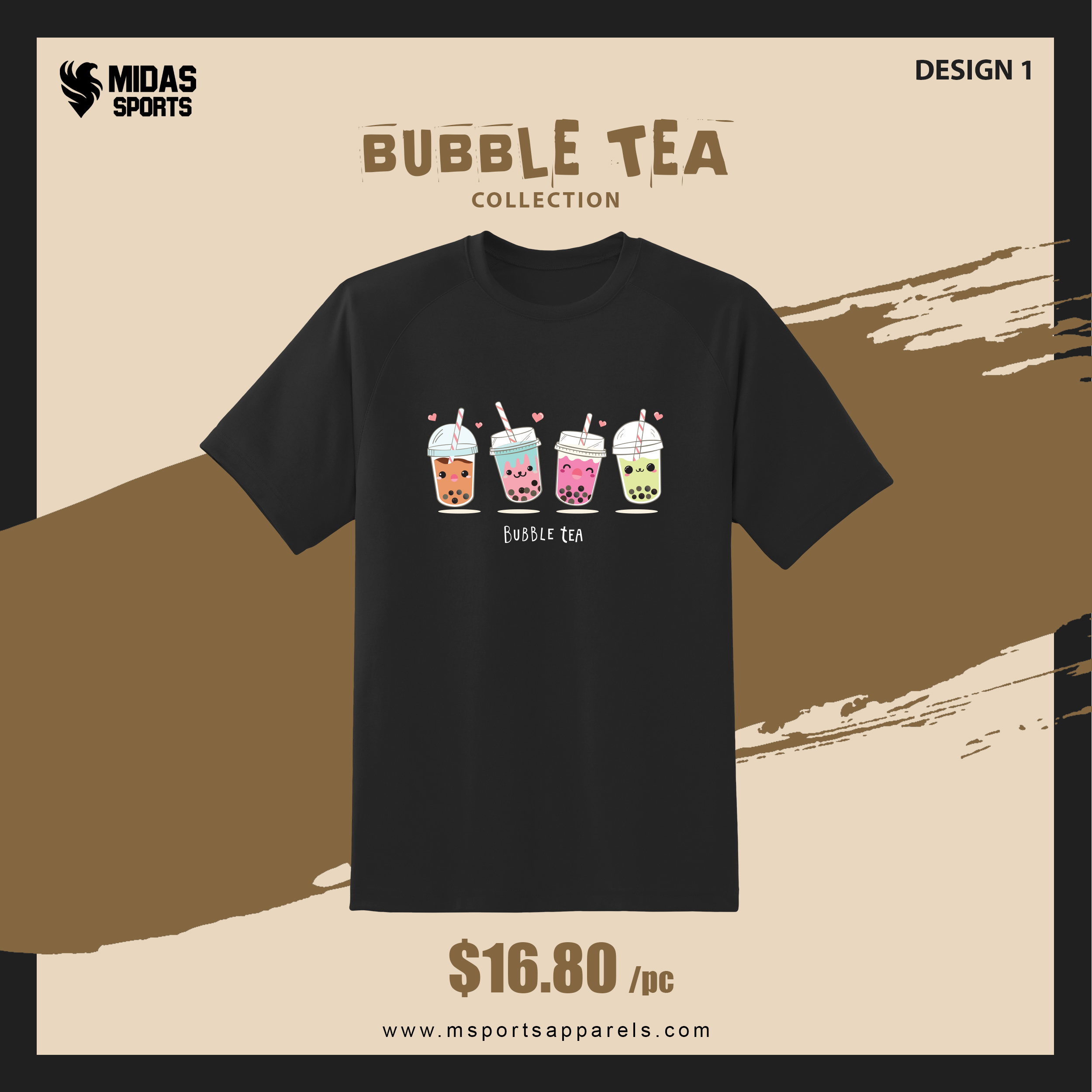 Cute Premium Cotton Casual Round Neck 