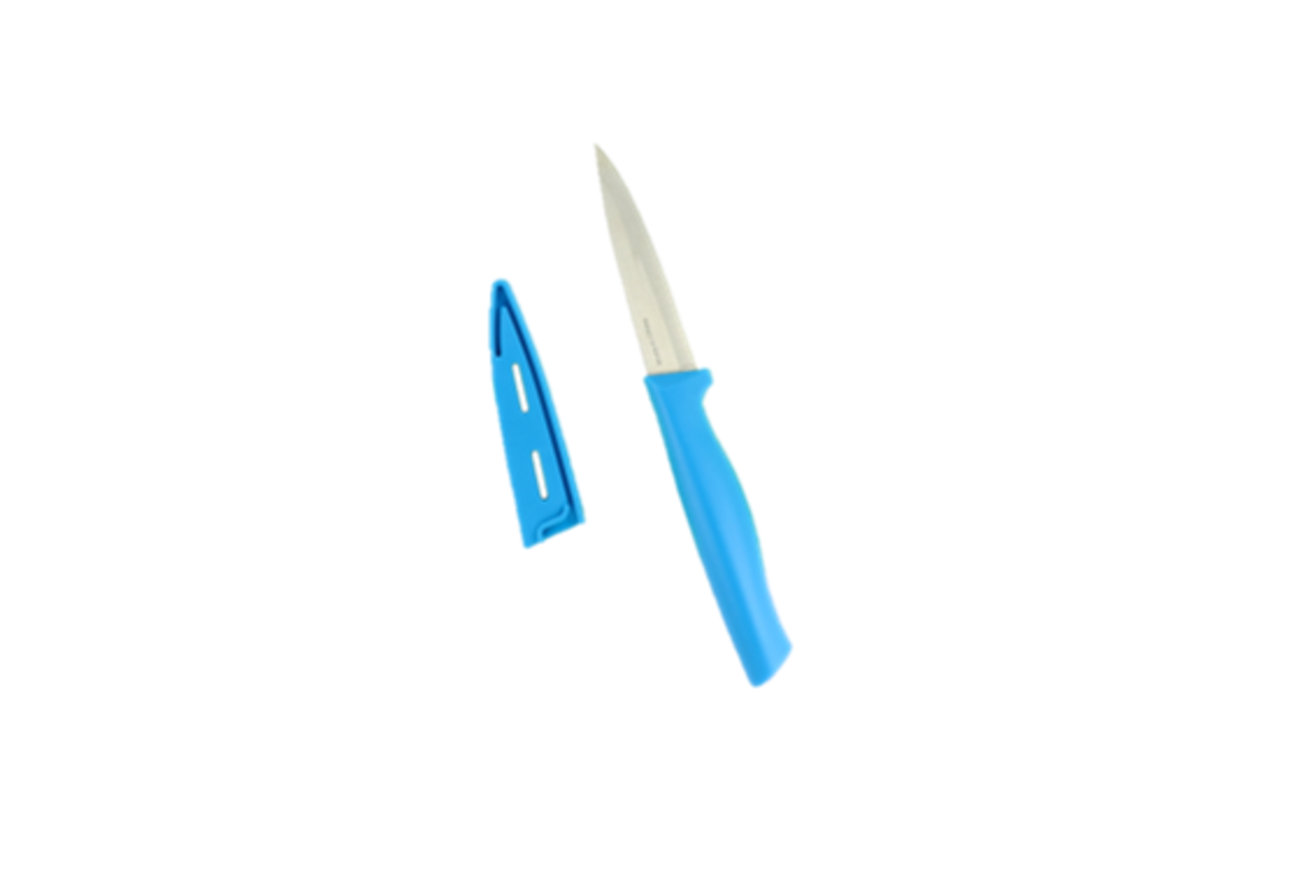 Dao Tupperware Paring Knife có vỏ màu xanh biển