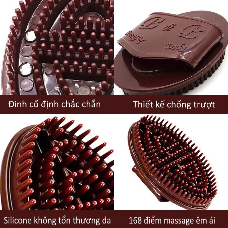 Bàn chải nâu lưu thông kinh lạc , combo2
