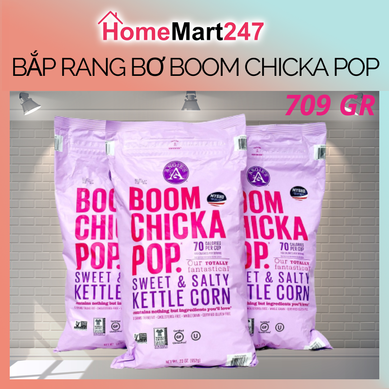 BẮP RANG BƠ BOOM CHICKA POP 709 GR SIÊU NGON CHÍNH HÃNG MỸ, DATE 2024