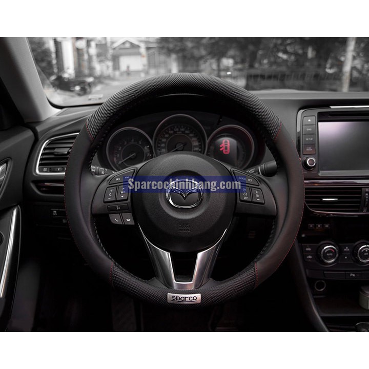 Bọc vô lăng SPARCO SPC1113BKS Chính Hãng