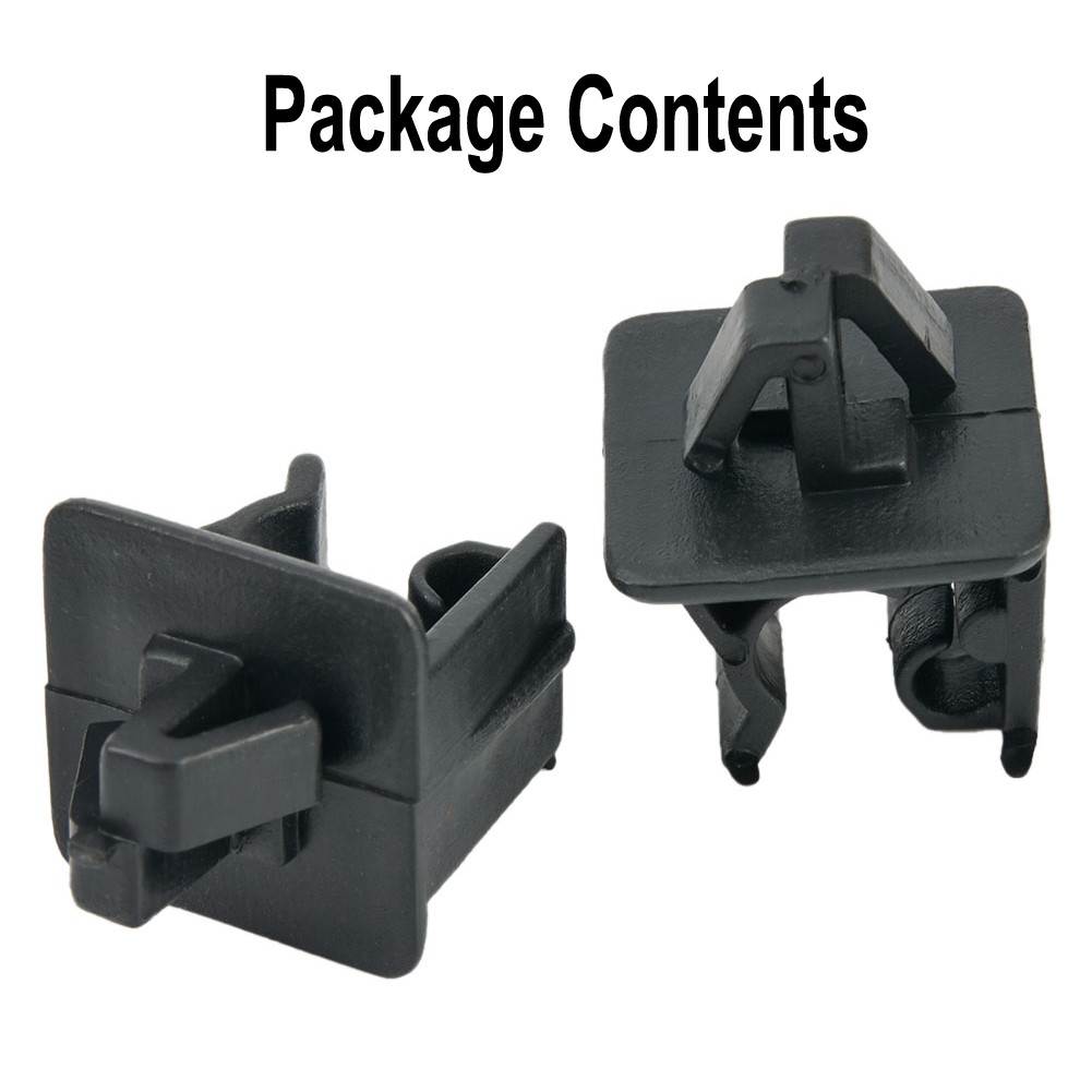Practical Clips Set Replacement Spare.accessories Accessory Kit 2pcs Black
