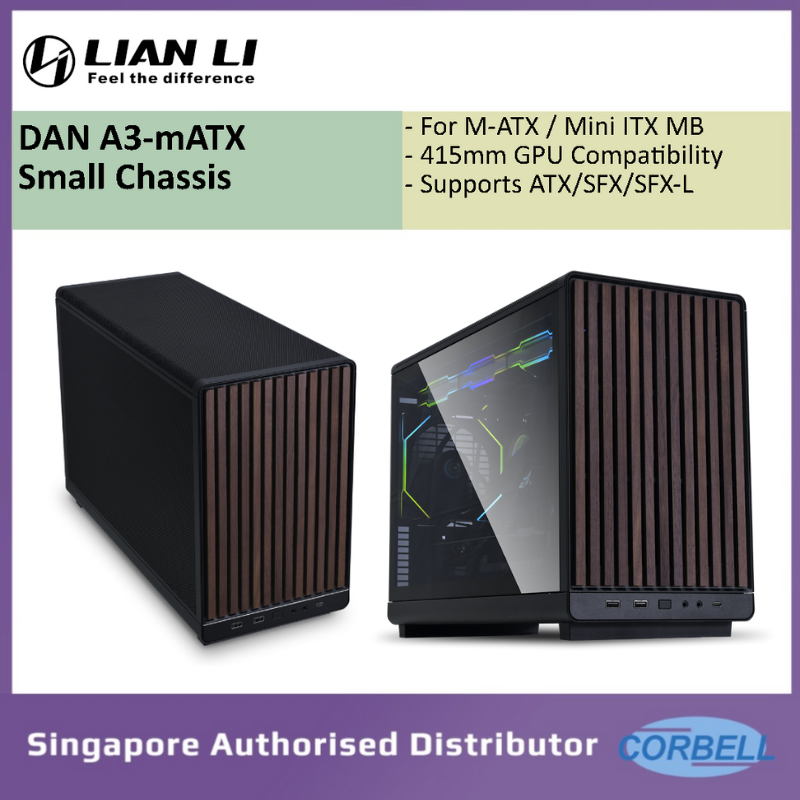 LIAN LI A3-mATX Minimalist Mesh PC Case, Micro Form Factor