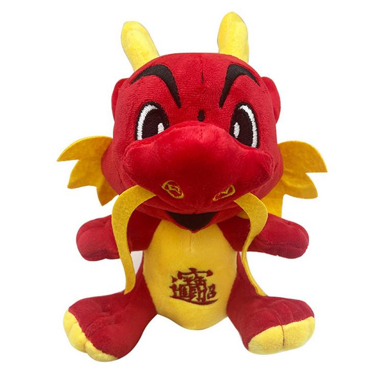 Chinese Dragon Plush Toy Realistic Soft Cuddly Dragon Toy Cute ...