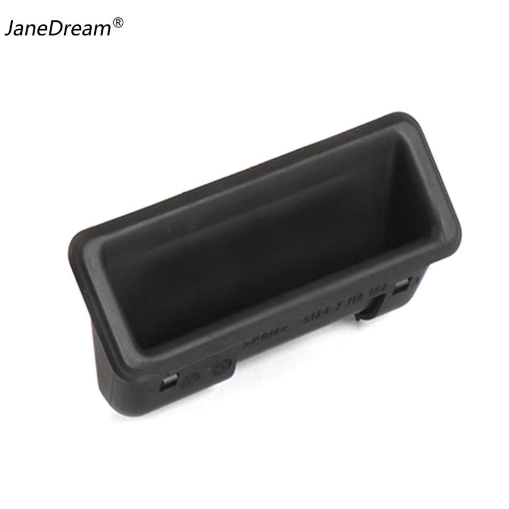 JaneDream Car Rear Door Switch Tail Trunk Handle Cover Trim Accessories For BMW BMW E60 E90 E91 E92 E93 E70 E71 51247118158 7118158