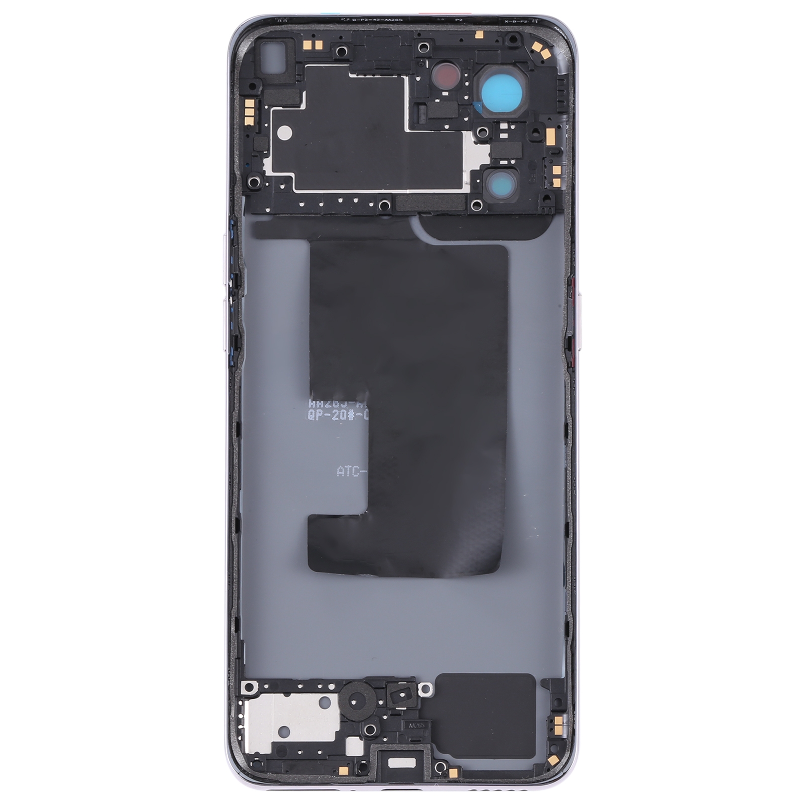 For OPPO Reno7 SE 5G/Find X5 Lite PFCM00 CPH2371 Back Cover with Middle Frame (Gold)(As You Like it)